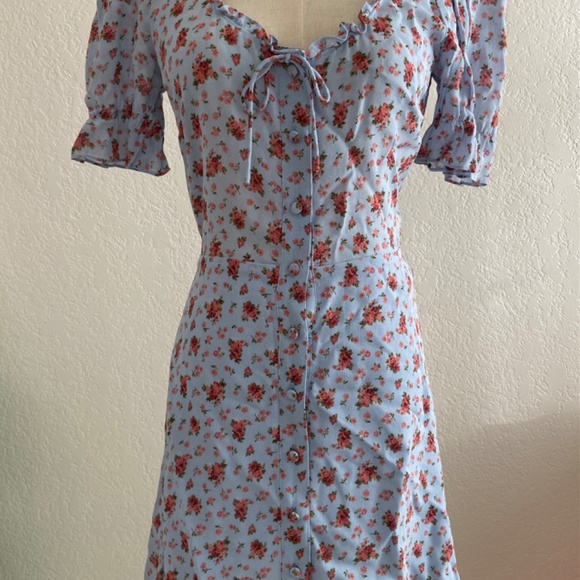 REFORMATION Page Dress in Petunia - Size 4, NWT - Picture 2 of 5